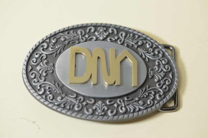 BRAND LADIES FLOWER OVAL BELT BUCKLE