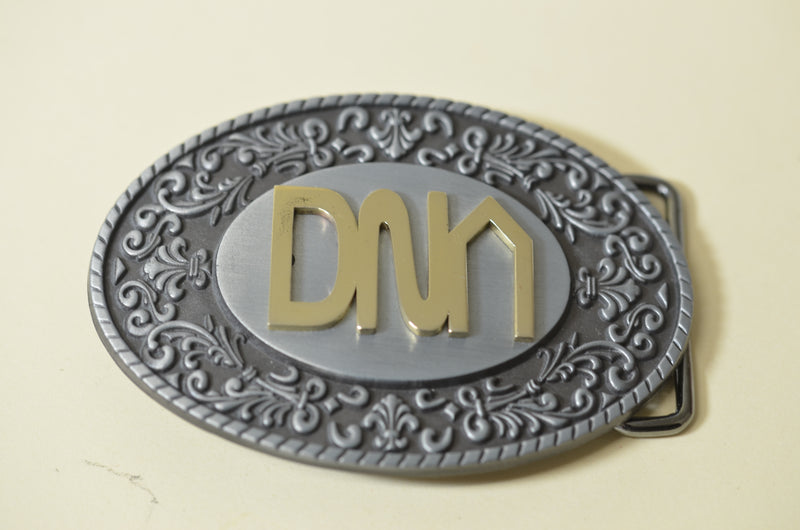 BRAND LADIES FLOWER OVAL BELT BUCKLE