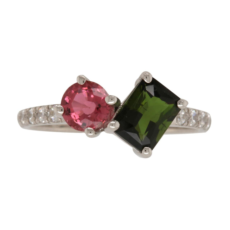 9YG MULTI TOURMALINE RING