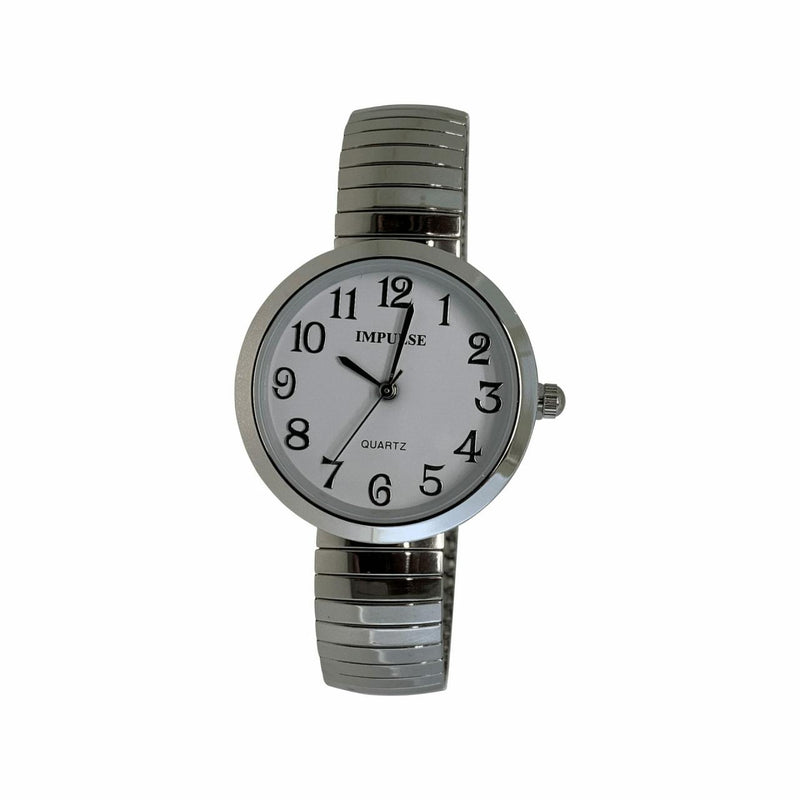 QUARTZ SILVER WATCH