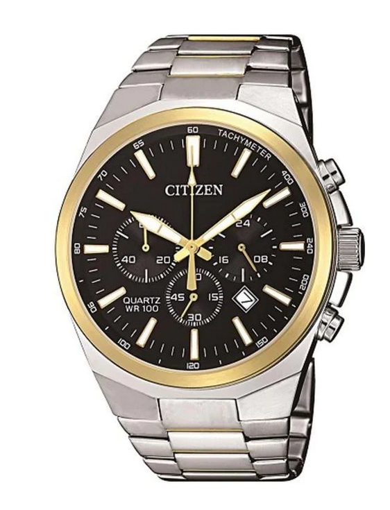 CITIZEN MENS TWO TONE CHRONO WATCH