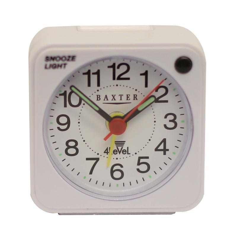 WHITE ALARM CLOCK