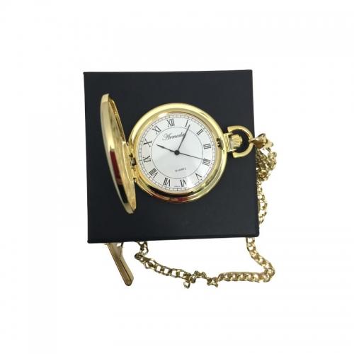 POCKET WATCH - PLAIN GOLD