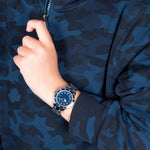 TIKKERS -  BLUE DIAL WATCH