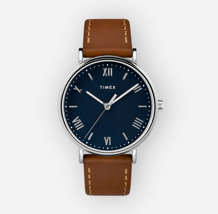 TIMEX - SOUTHVIEW TAN LEATHER WATCH