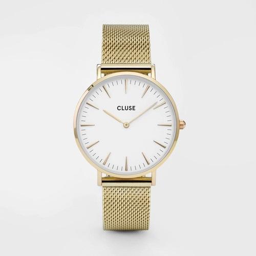 CLUSE WATCH BOHO CHICK GOLD/WHITE