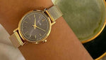 CLUSE WATCH GREY & GOLD