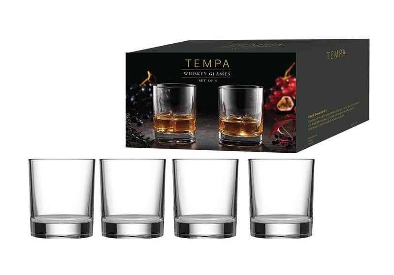 QUINN 4PK WHISKY GLASSES