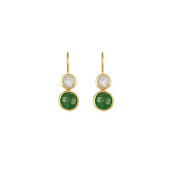 LILYPAD SS EARRINGS