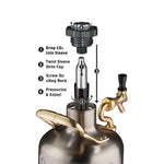 GROWLERWERKS UKEG 128 STAINLESS