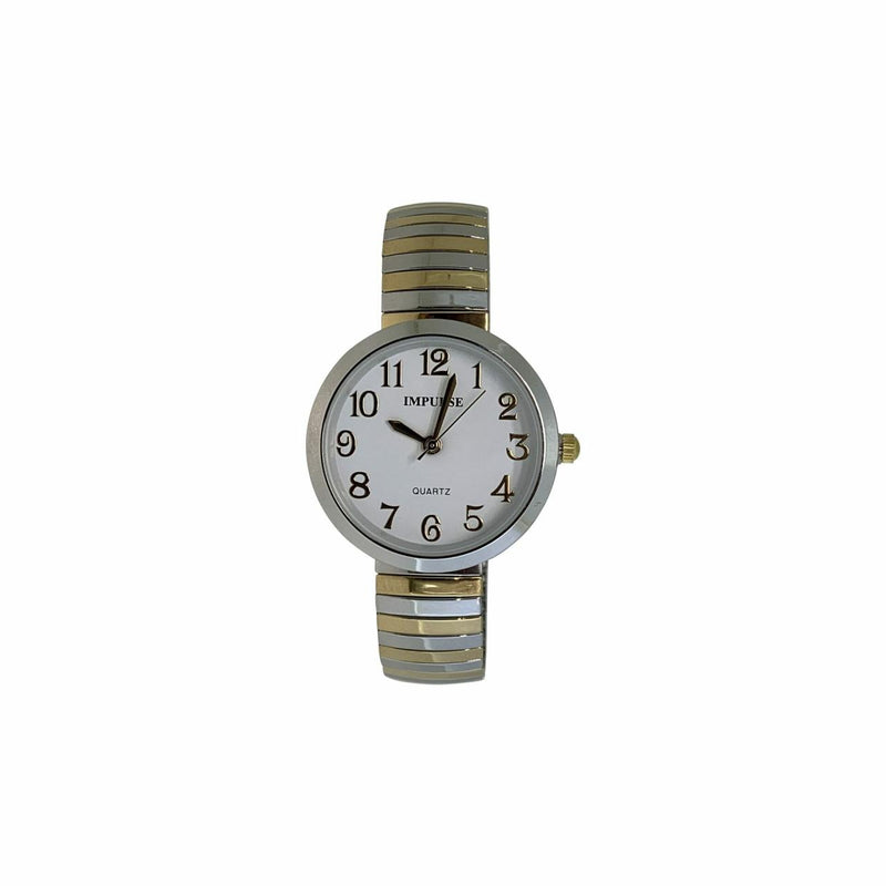 QUARTZ TWO TONE WATCH