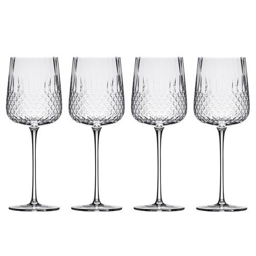 JASPER 4PK WINE GLASS