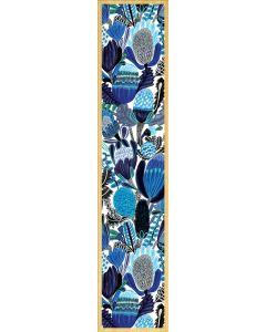 WOODEN BOOKMARK -  BLUE BUSH BOUNTY