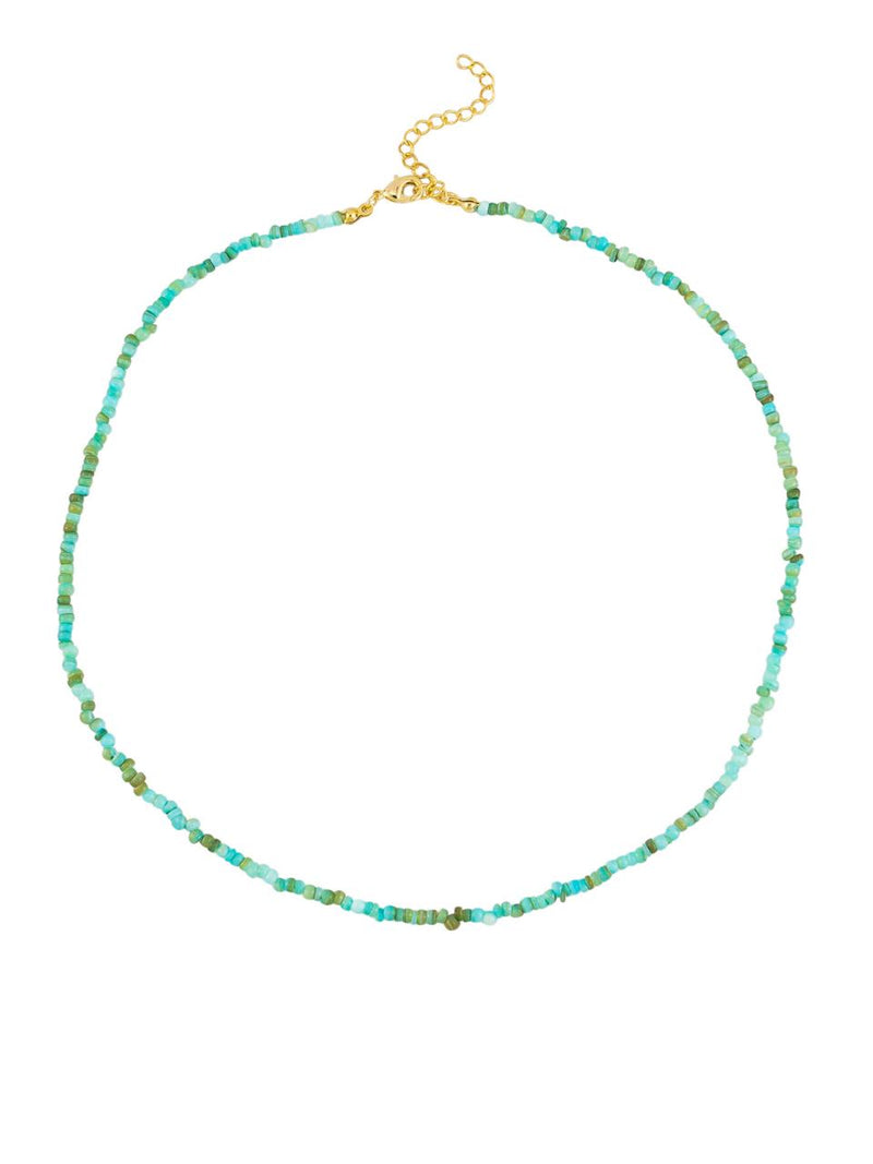 BEADED TURQUOISE NECKLACE