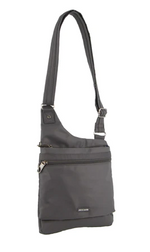 PIERRE CARDIN ANTI-THEFT TRAVEL BAG GREY