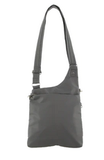 PIERRE CARDIN ANTI-THEFT TRAVEL BAG GREY