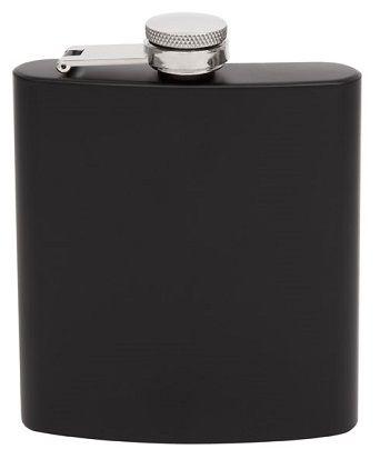 MATT BLACK 60Z FLASK