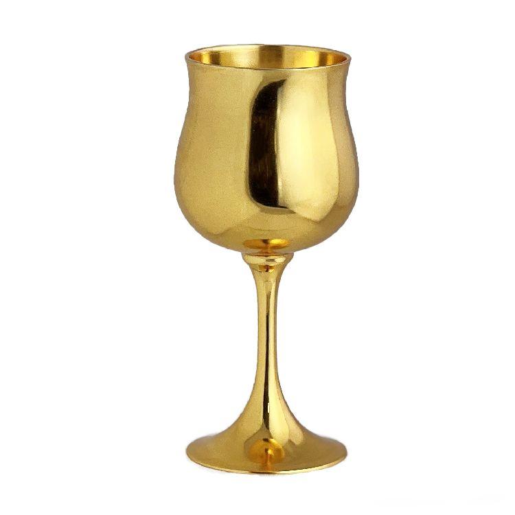 GOLD COLOURED GOBLET