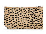 GABBIE LEOPARD SAND CARD HOLDER