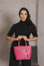 TARA MAGENTA 3 PCE HANDBAG SET