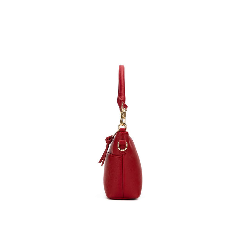 ALICE DEEP RED CROSSBODY BAG