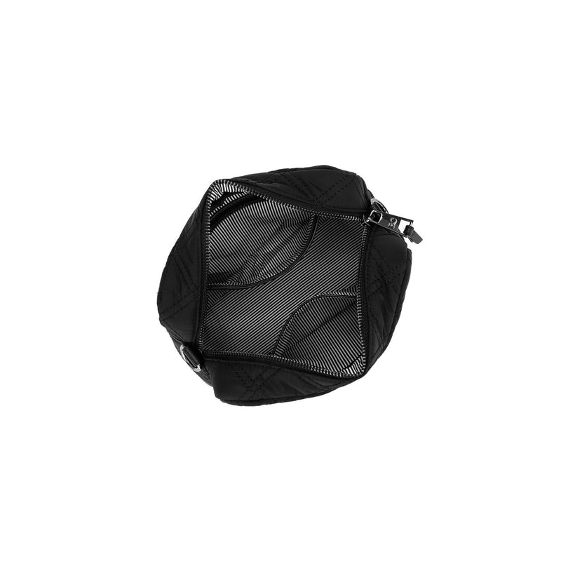 MELROSE QUILTED BLK RAVEN BAG