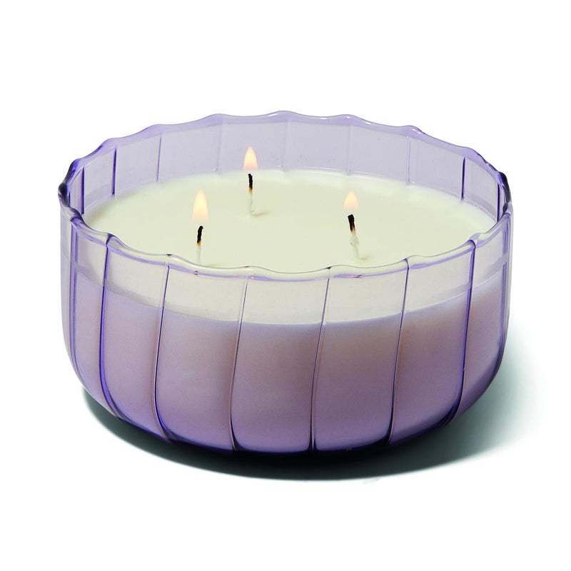 GLASS CANDLE - SALTED IRIS