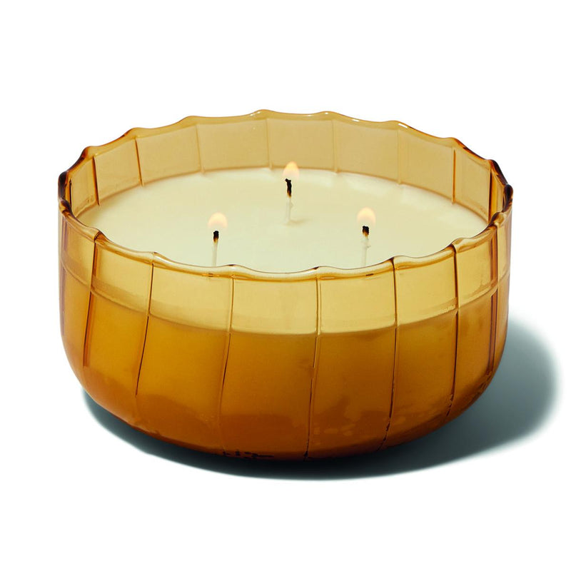 GLASS CANDLE - GOLDEN EMBER