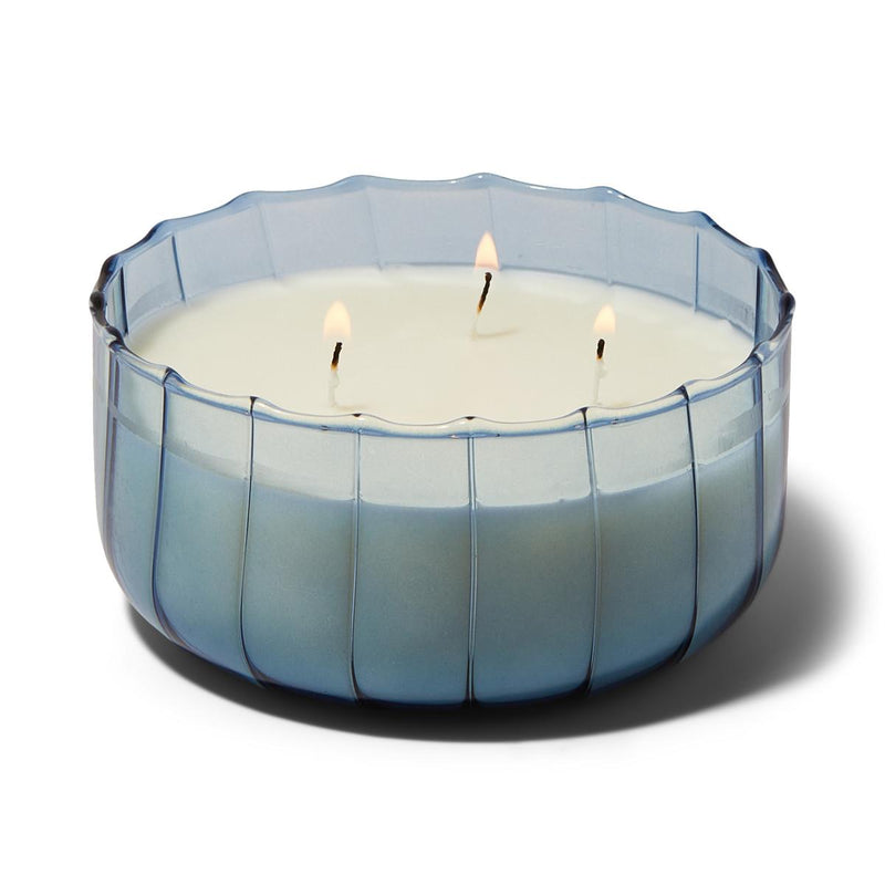 GLASS CANDLE - PEPPERED INDIGO