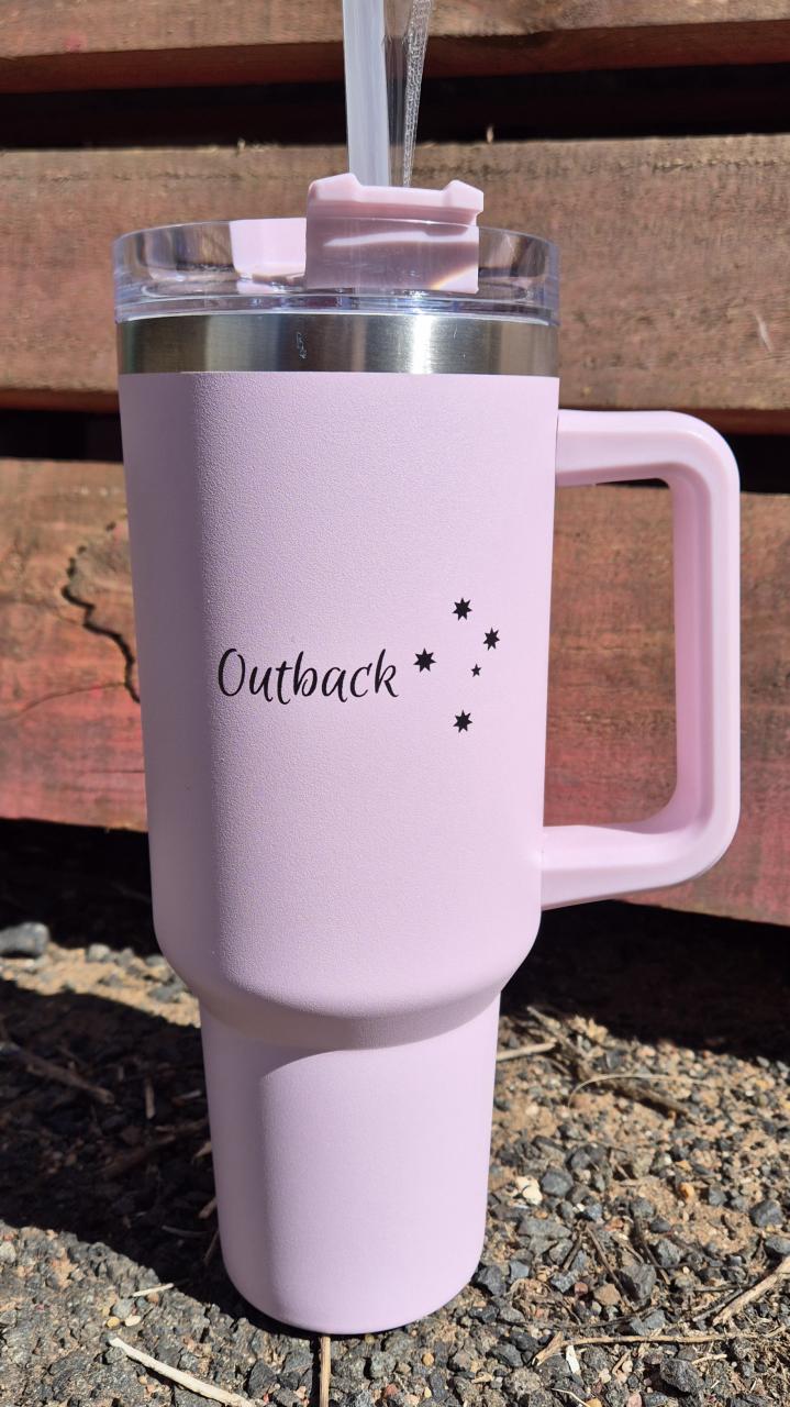 INSULATED TRAVEL MUG - BABY PINK