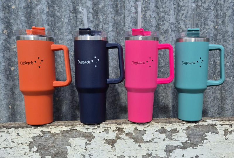 INSULATED TRAVEL MUG - TEAL