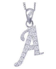 LETTER A ON SS CHAIN