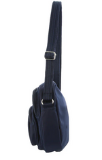 NAVY CROSS BODY TRAVEL BAG