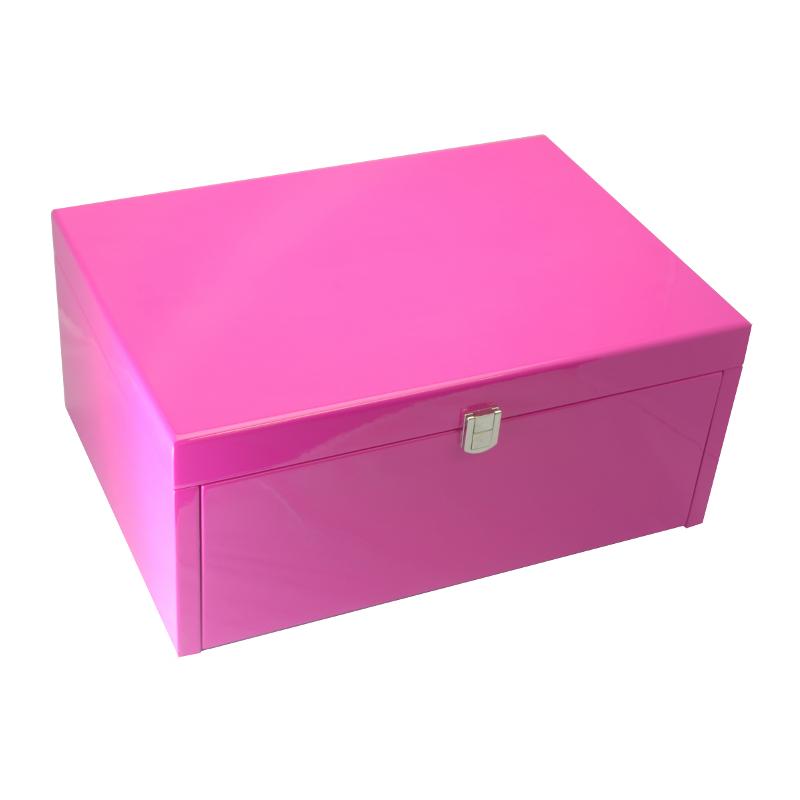 HOT PINK JEWELLERY BOX