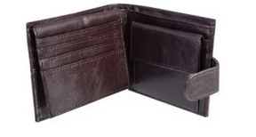 RFID BROWN CROC WALLET