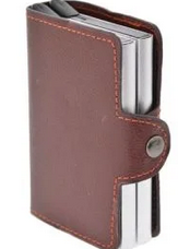 RFID CARD HOLDER - BROWN