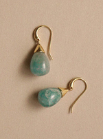 PICASSO MILKY AQUAMARINE EARRINGS