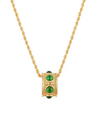 18CT GP GENEVA NECKLACE