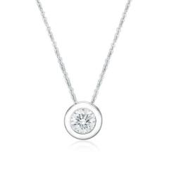 SS 5MM CZ SLIDER NECKLACE