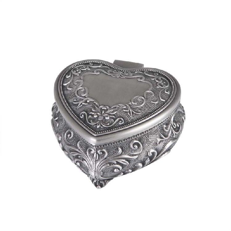 DECO HEART JEWELLERY BOX