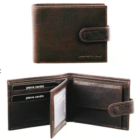 PIERRE CARDIN CHESNUT WALLET