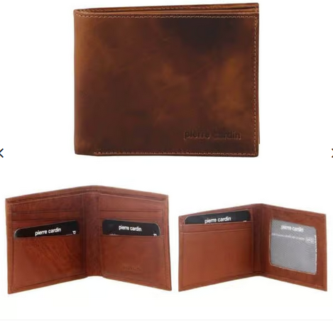 PIERRE CARDIN CHESNUT WALLET