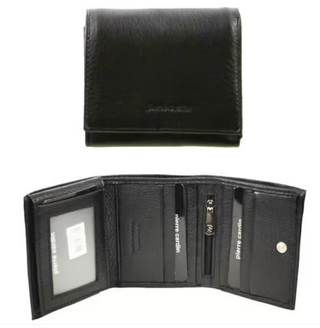 BLK PIERRE CARDIN MENS WALLET