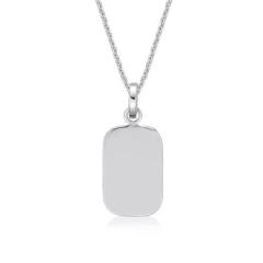 SS DOG TAG WITH CHAIN