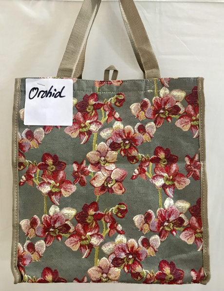 GROCERY  BAG - ORCHID