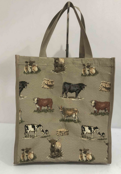 GROCERY BAG - CATTLE