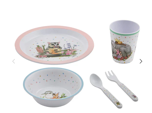 5 PIECE KIDS DINNER SET