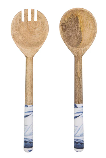 BLUE LAGOON SALAD SERVERS