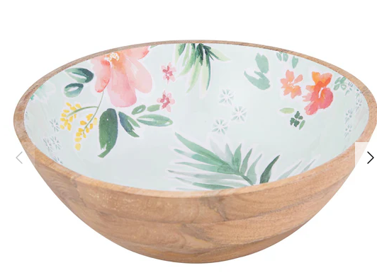 CHELSEA LGE MANGO WOOD BOWL