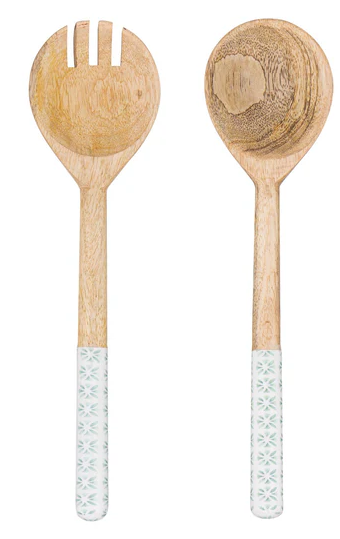 CHELSEA MANGO WOOD SALAD SERVERS